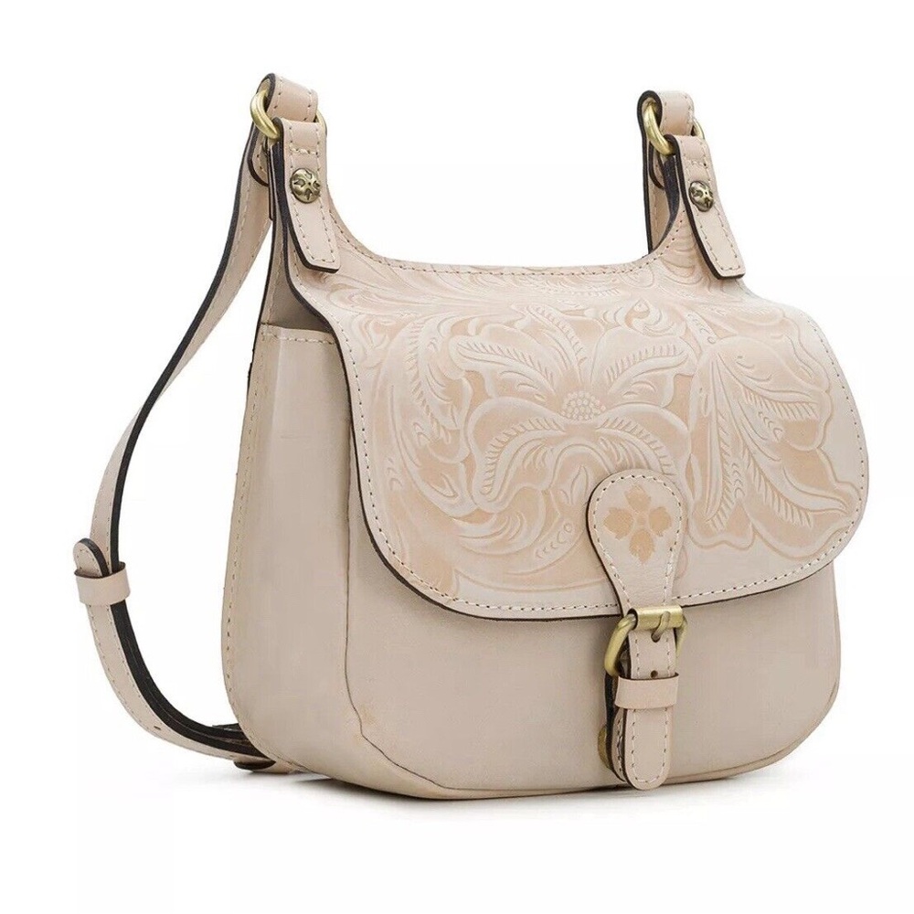 Patricia Nash Cream Crossbody Bag
